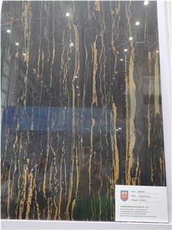 Golden Portoro Marble Slabs And Tiles