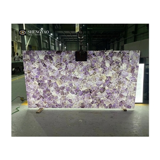 Luxury Amethyst Big Slab Purple Semiprecious Stone Slabs Luxury Amethyst Big Slab Purple Semiprecious Stone Slabs