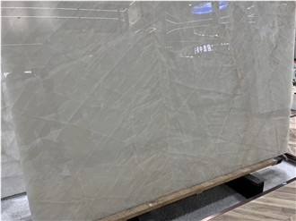 2CM White Onyx Slabs Polilshed