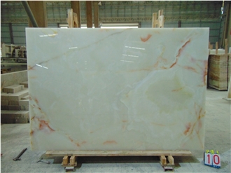 2CM White Onyx Slabs Polilshed