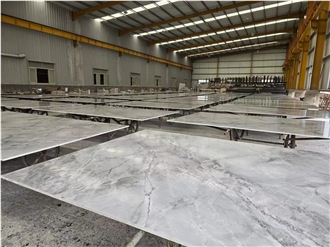 Beautiful Super White Quartzite Slabs For Wall