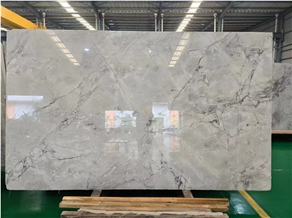 Beautiful Super White Quartzite Slabs For Wall