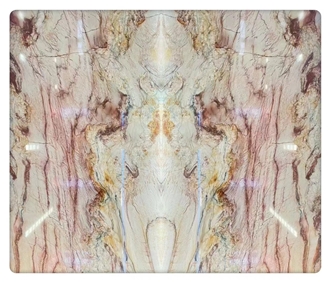 Brazil Translucent Stone Cristallo Champagne Quartzite Slabs
