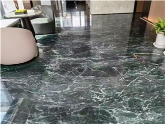 Cheap Prada Green Lux Marble Verde Alpi Scuro Marble Tiles