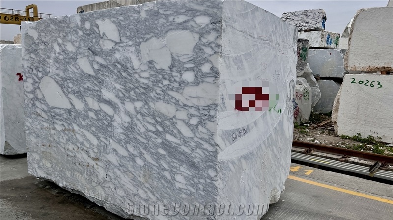 DMD New Arabescato Calcite Marble Block