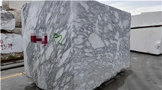 DMD New Arabescato Calcite Marble Block