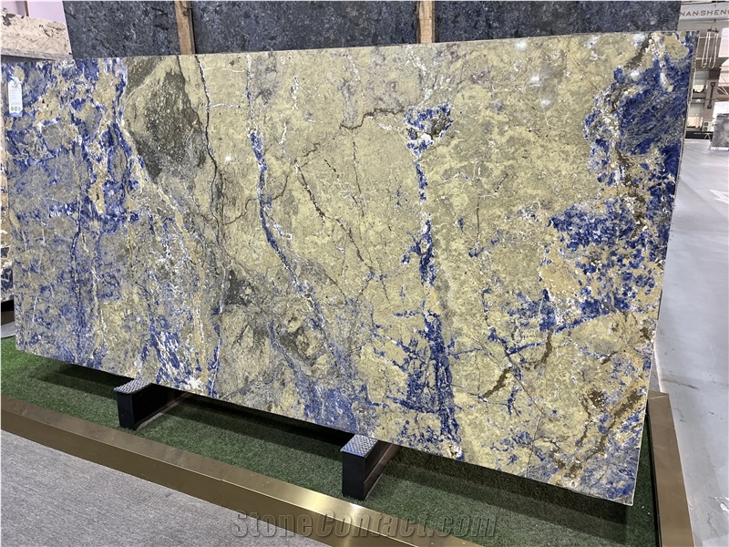 DMD New Blue Sodalite Marble Slabs
