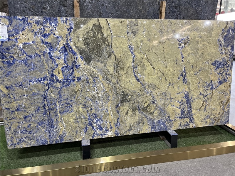 DMD New Blue Sodalite Marble Slabs