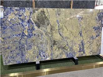 DMD New Blue Sodalite Marble Slabs