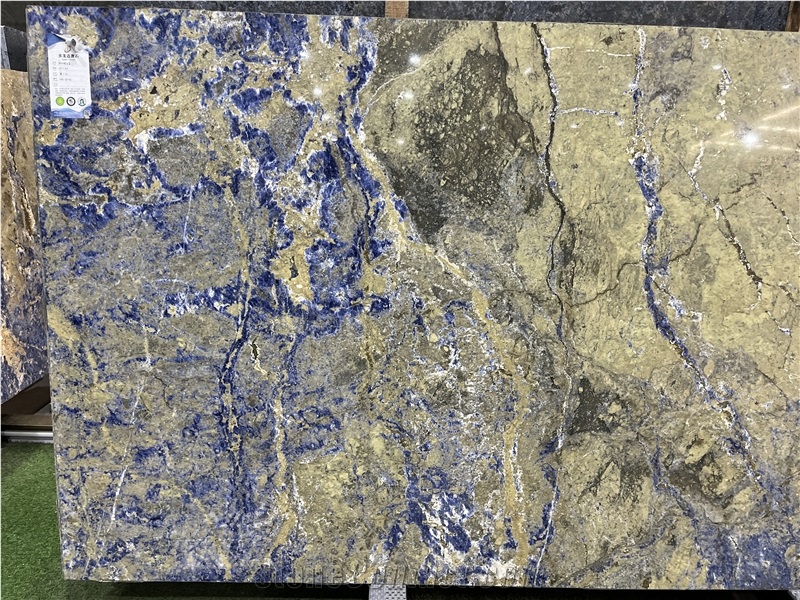DMD New Blue Sodalite Marble Slabs