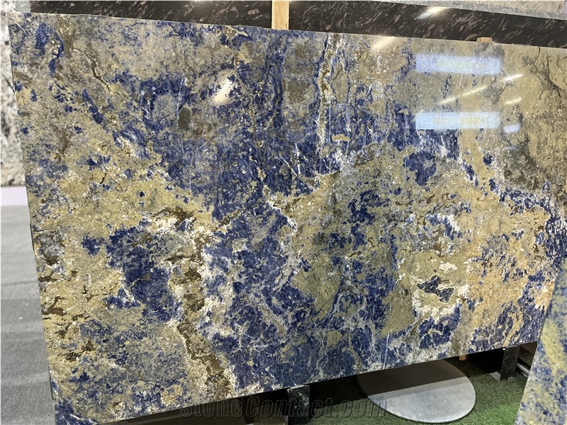 DMD New Blue Sodalite Marble Slabs