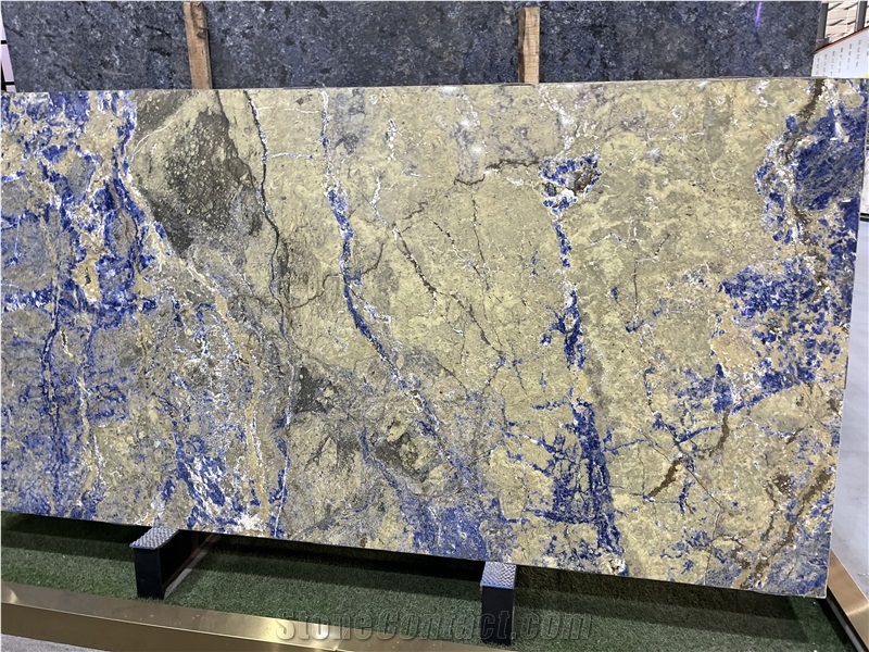 DMD New Blue Sodalite Marble Slabs