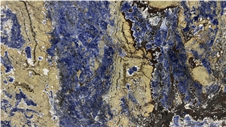DMD New Royal Blue Sodalite Marble Slabs Collections