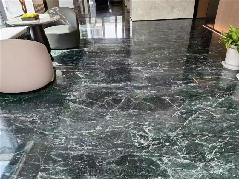 Good Price Verde Alpi Scuro Marble Slabs