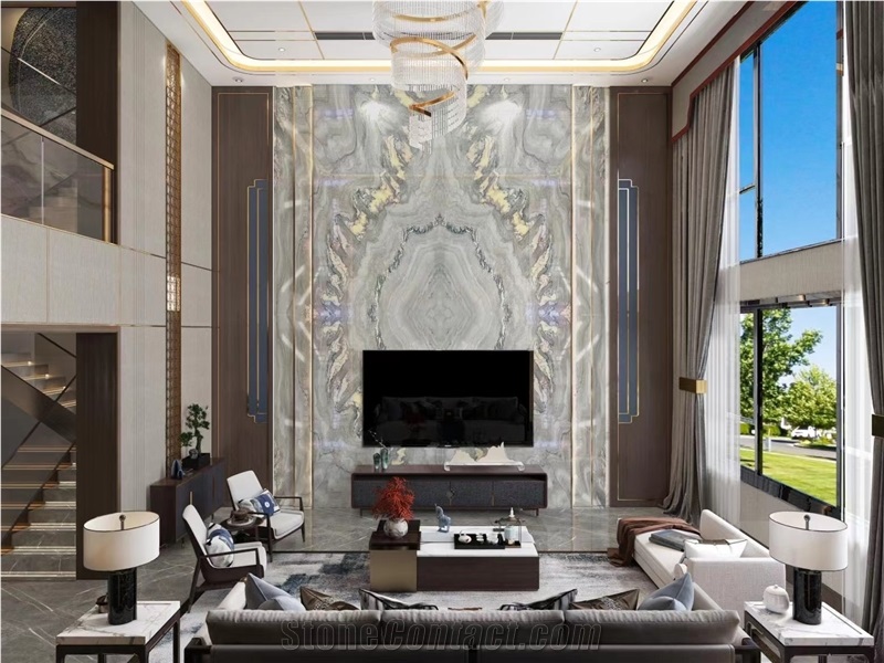 High Quality Aquarella Quartzite Slabs