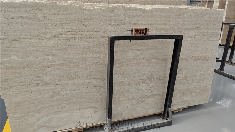Light Beige Travertine Slabs