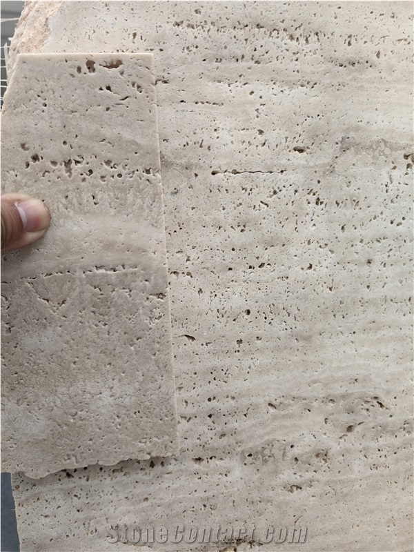 Light Beige Travertine Slabs