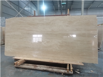 Light Beige Travertine Slabs