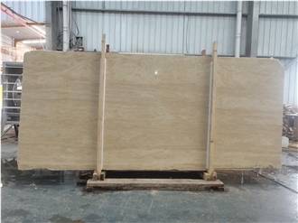 Light Beige Travertine Slabs