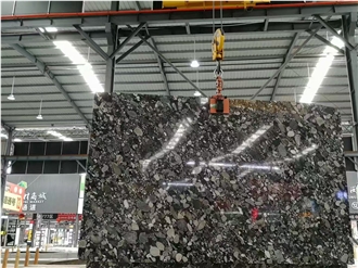 Marinace Black Granite Slabs
