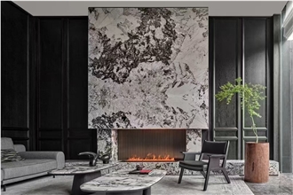 Peacock Sween White Crystal  Bianco Antico White  Slabs