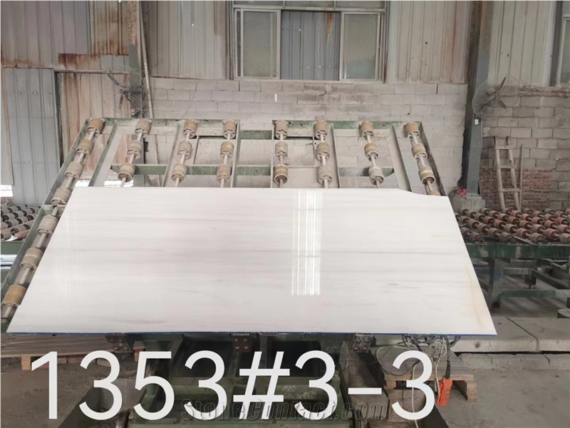 Turkey Bianco Dolomiti White Marble Slabs For Interior Use