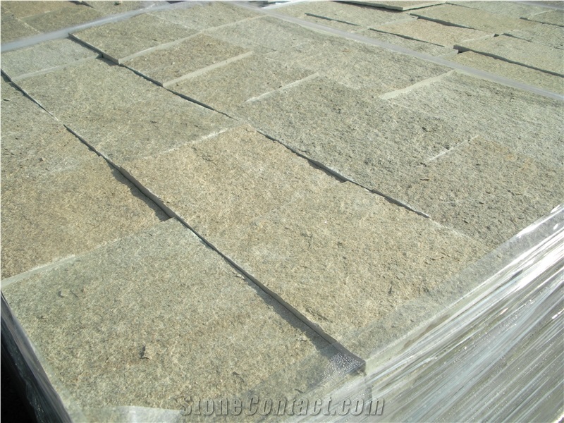 Gray-Beige Gneiss Patio Paving Tiles