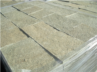 Gray-Beige Gneiss Patio Paving Tiles