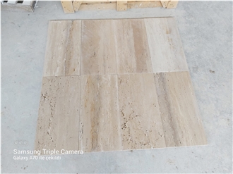 Rustic Vein Cut Honed Travertine Tiles