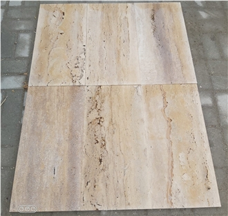 Rustic Vein Cut Honed Travertine Tiles