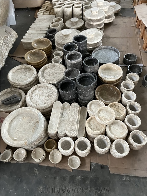 Onyx Handicraft Home Decor Products, Interior Vases, Stone Plates