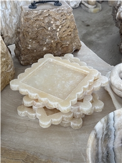 Onyx Handicraft Home Decor Products, Interior Vases, Stone Plates