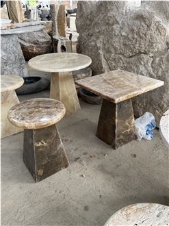 Travertine Coffee Table Set