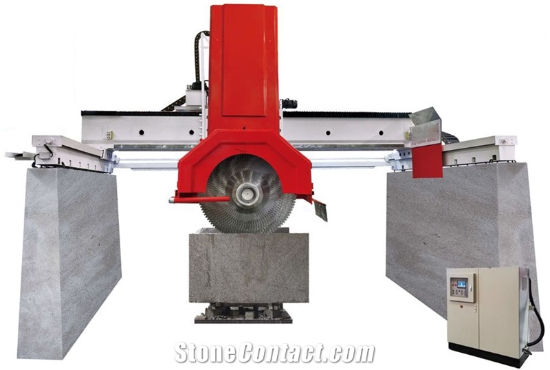 6 Pillars Heavy Duty Multi-Blade Stone Cutting Machine