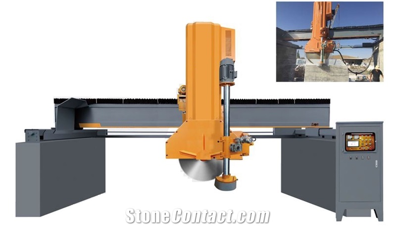 Bridge Double Directions Block Cutting Machine