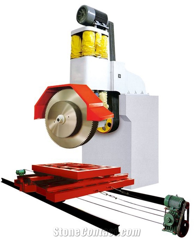 Hydraulic Lifting Multi-Blade Stone Cutting Machine