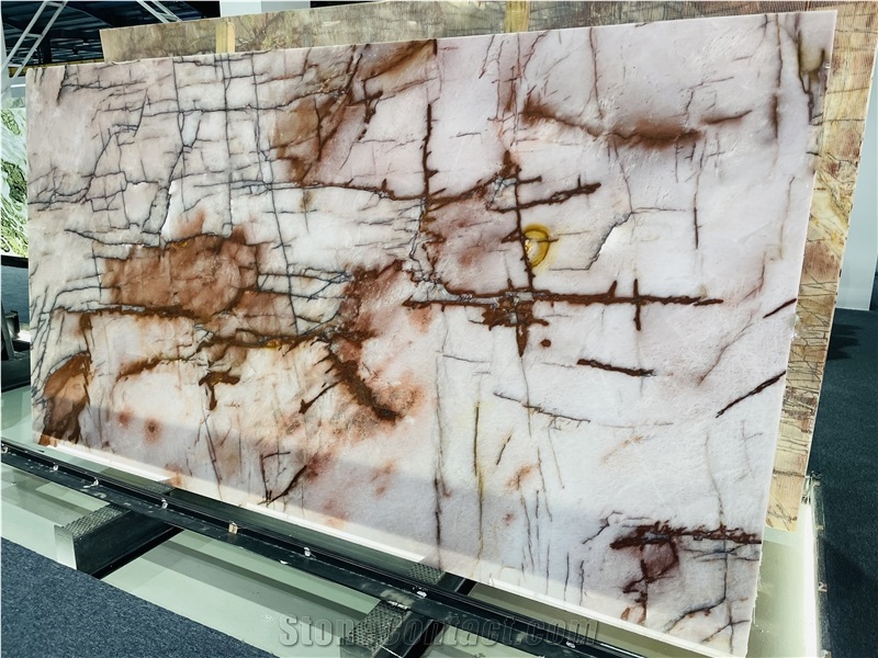Juliet Crystal Quartzite Slabs