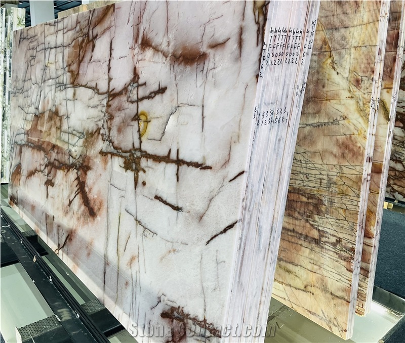Juliet Crystal Quartzite Slabs