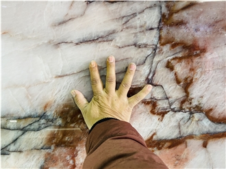 Juliet Crystal Quartzite Slabs