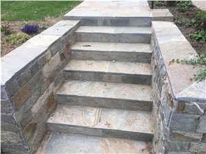 Alpine Silver Grey Gneiss Tiles