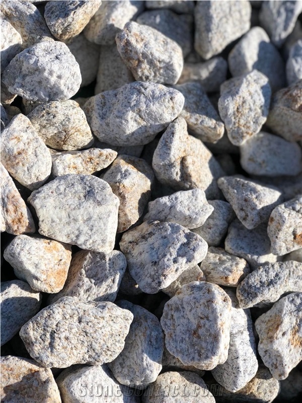 White Granite Pebble Stone