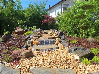 Yellow Pebbles Stone