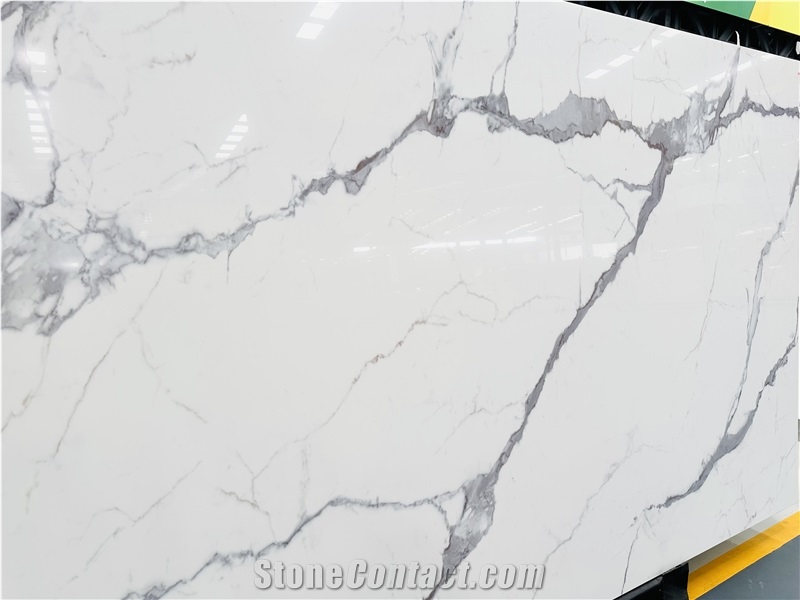 Calacatta Bluish Nano Stone Slabs