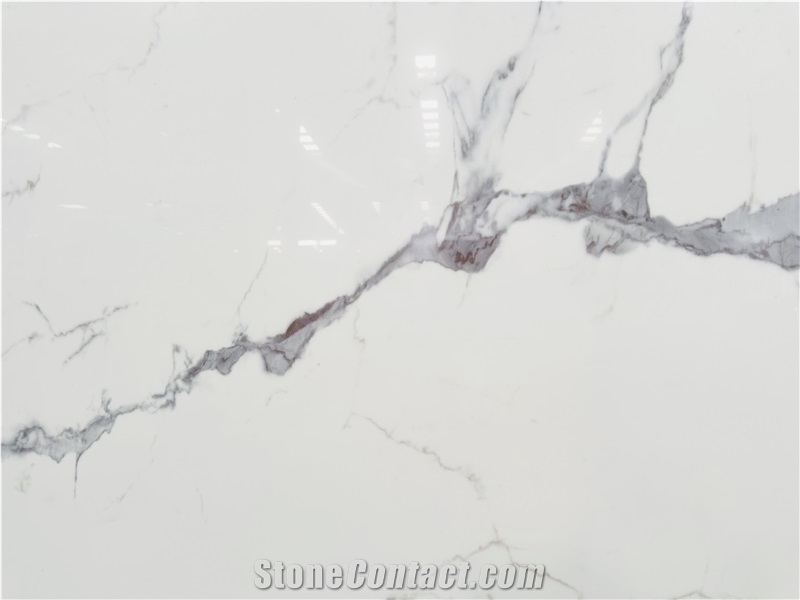 Calacatta Bluish Nano Stone Slabs