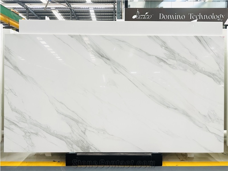 Calacatta Crystallized Nano Stone Slabs