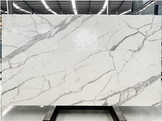 Calacatta White Nano Stone Slabs