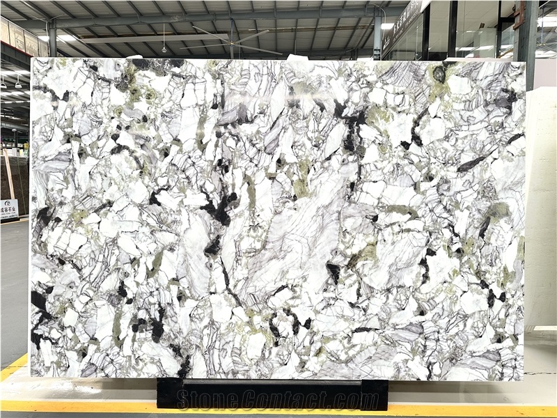 Cold Jade Nano Crystallized Glass Slabs