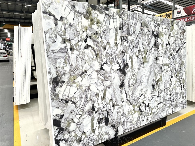 Cold Jade Nano Crystallized Glass Slabs