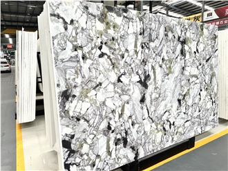 Cold Jade Nano Crystallized Glass Slabs