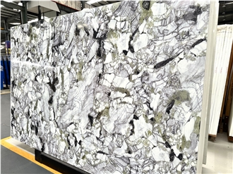 Cold Jade Nano Crystallized Glass Slabs